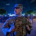 Mississippi National Guardsmen patrol during UFC Freedom 250 in front of the White House
