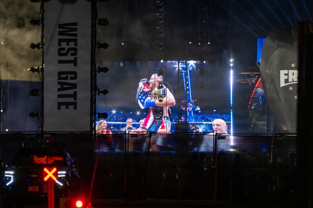 UFC Freedom 250 brings athletes, service members and fans together in front of the White House