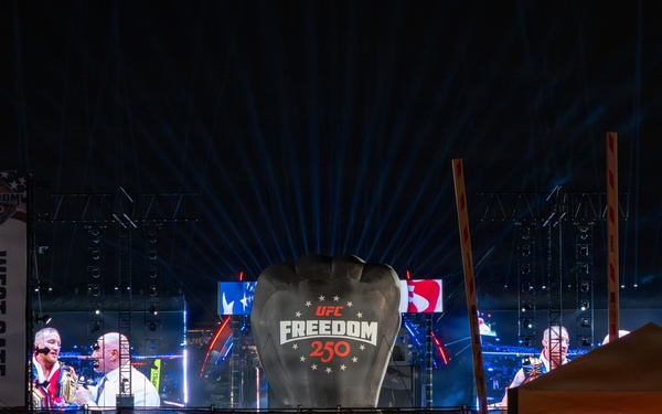 UFC Freedom 250 brings athletes, service members and fans together in front of the White House