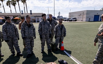 Decontamination Drills: MERCEX 26-3 supported by CBRN Marines with 1st MLG