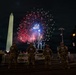 Mississippi National Guardsmen patrol during UFC Freedom 250 in front of the White House