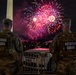Mississippi National Guardsmen patrol during UFC Freedom 250 in front of the White House