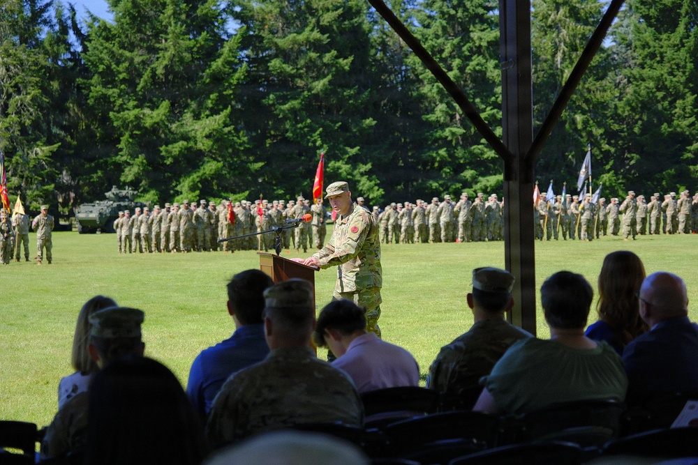 7th Infantry Division (Multi-Domain Command - Pacific) Redesignation Ceremony
