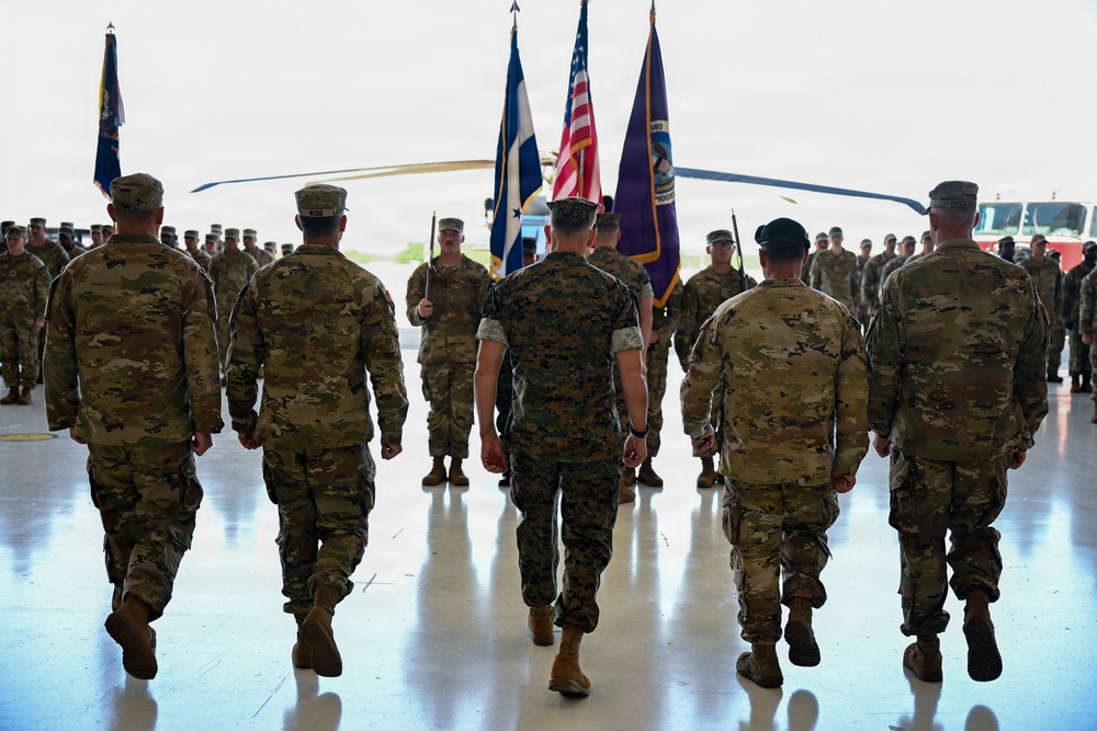 Joint Task Force-Bravo welcomes new command team