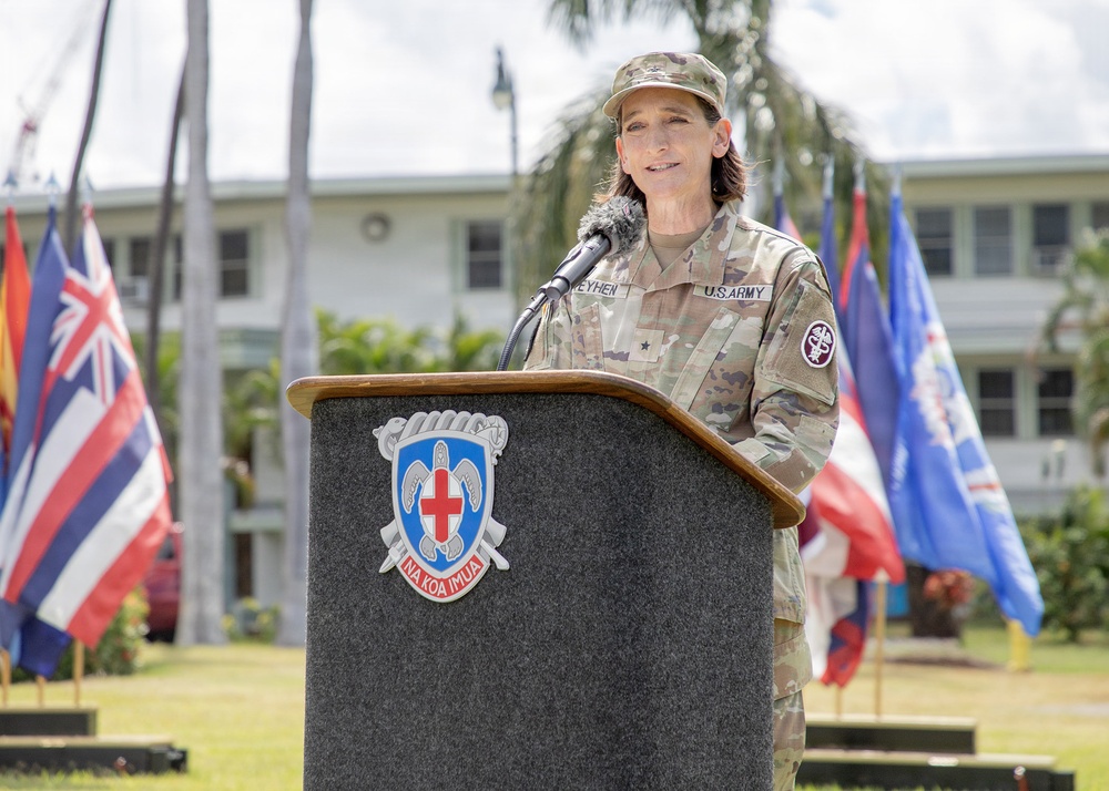 Brig. Gen. Landers assumes the reins of MRC, P and DHN-IP