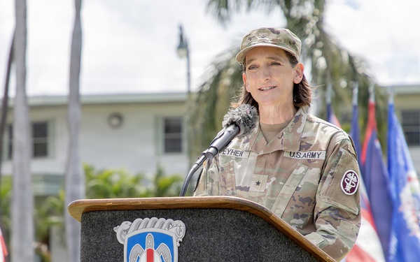 Brig. Gen. Landers assumes the reins of MRC, P and DHN-IP