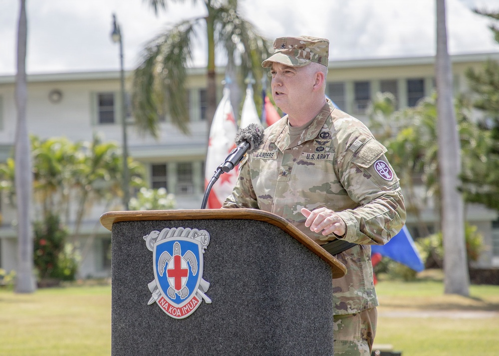 Brig. Gen. Landers assumes the reins of MRC, P and DHN-IP