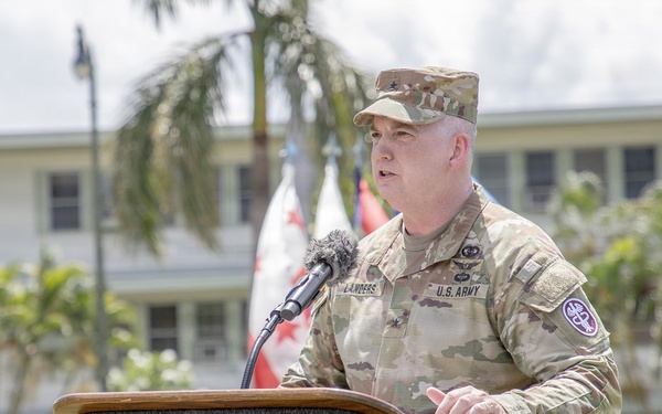 Brig. Gen. Landers assumes the reins of MRC, P and DHN-IP