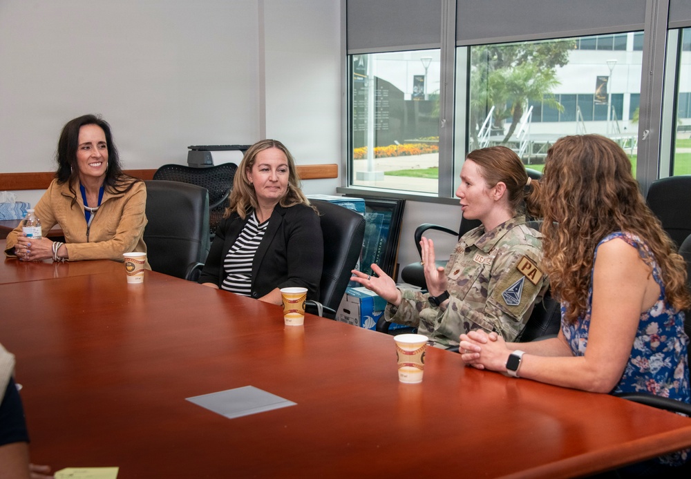 CSO Visits Space Systems Command