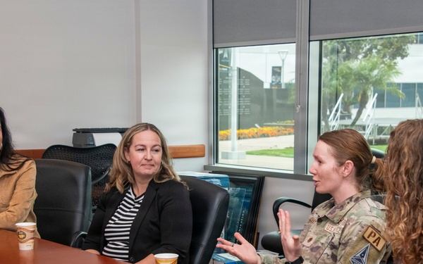 CSO Visits Space Systems Command