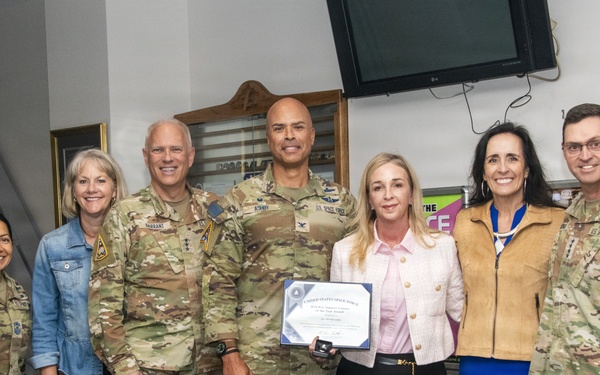 CSO Visits Space Systems Command