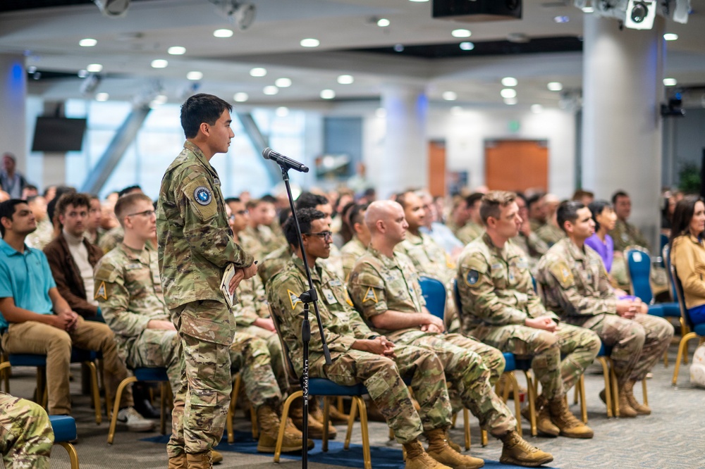 CSO Visits Space Systems Command