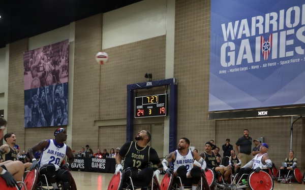 Warrior Games 2026: Wheelchair Rugby Day 2