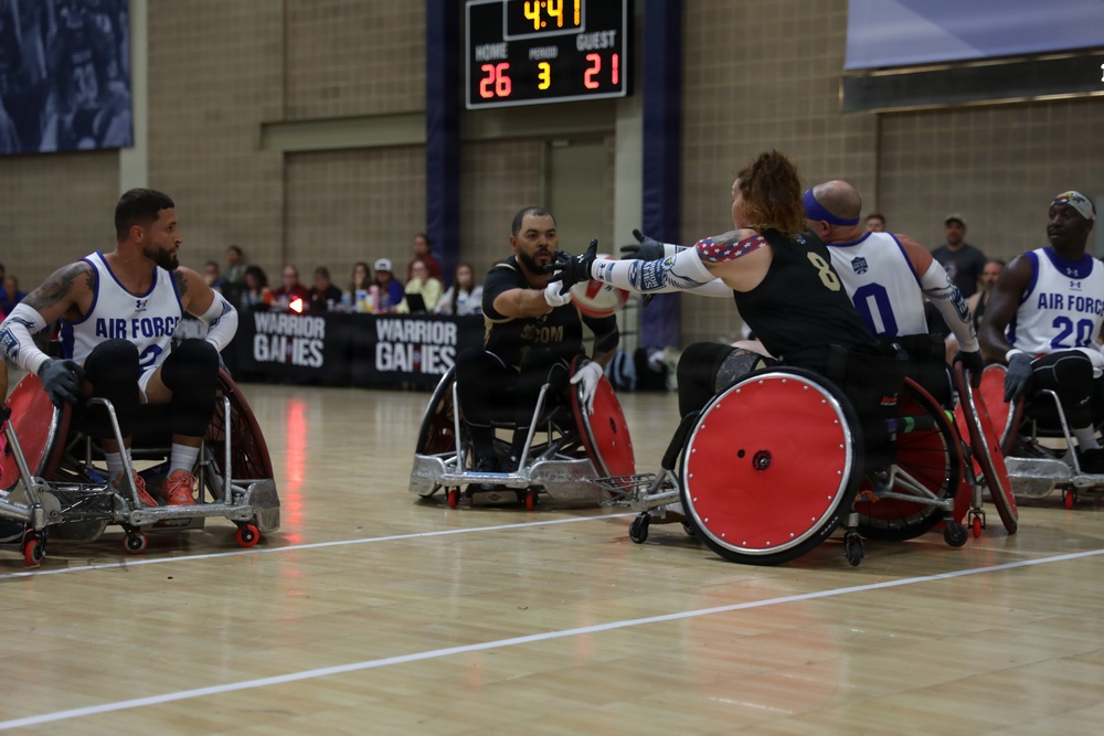 Warrior Games 2026: Wheelchair Rugby Day 2