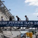 NASCAR pit crew tour USS Pierre (LCS 38)