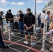 NASCAR pit crew tour USS Pierre (LCS 38)