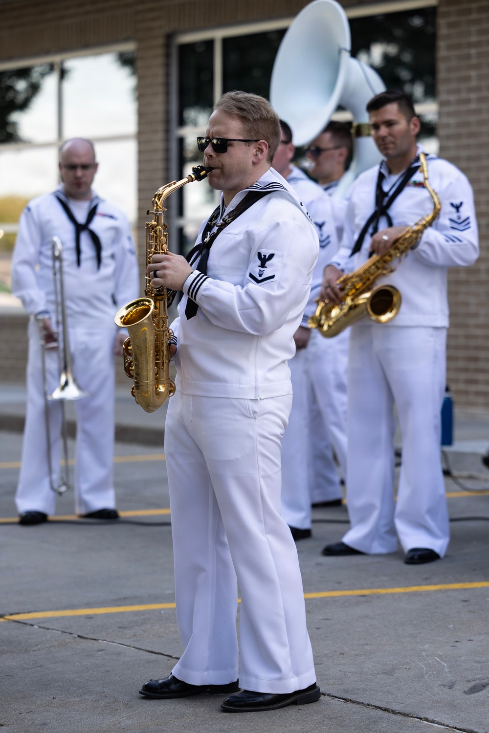 Navy Band Northwest Performs at the Stephen Center During Omaha Navy Week