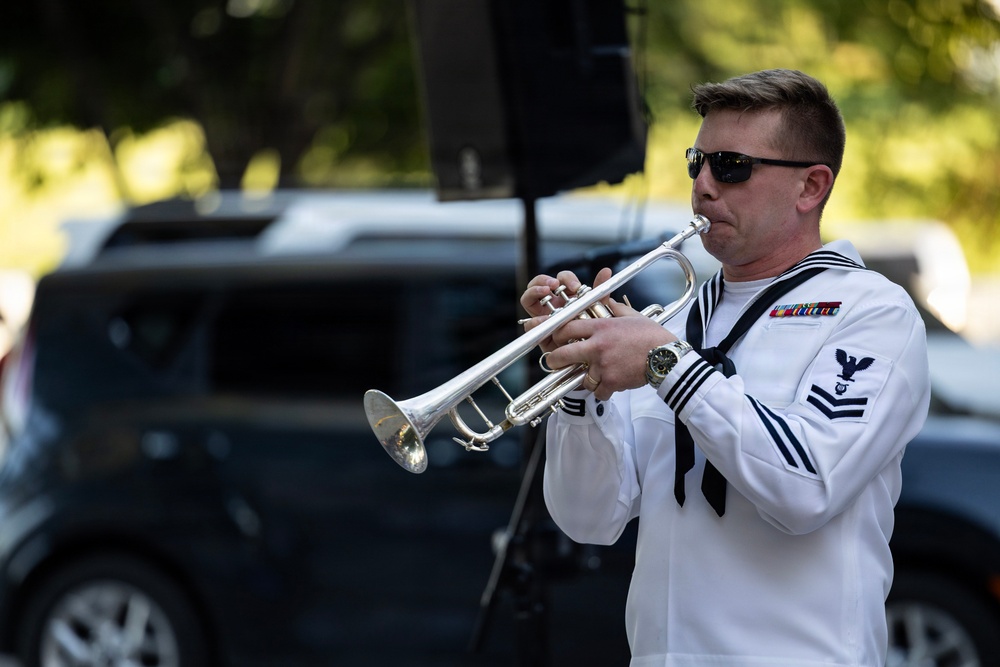 Navy Band Northwest Performs at the Stephen Center During Omaha Navy Week