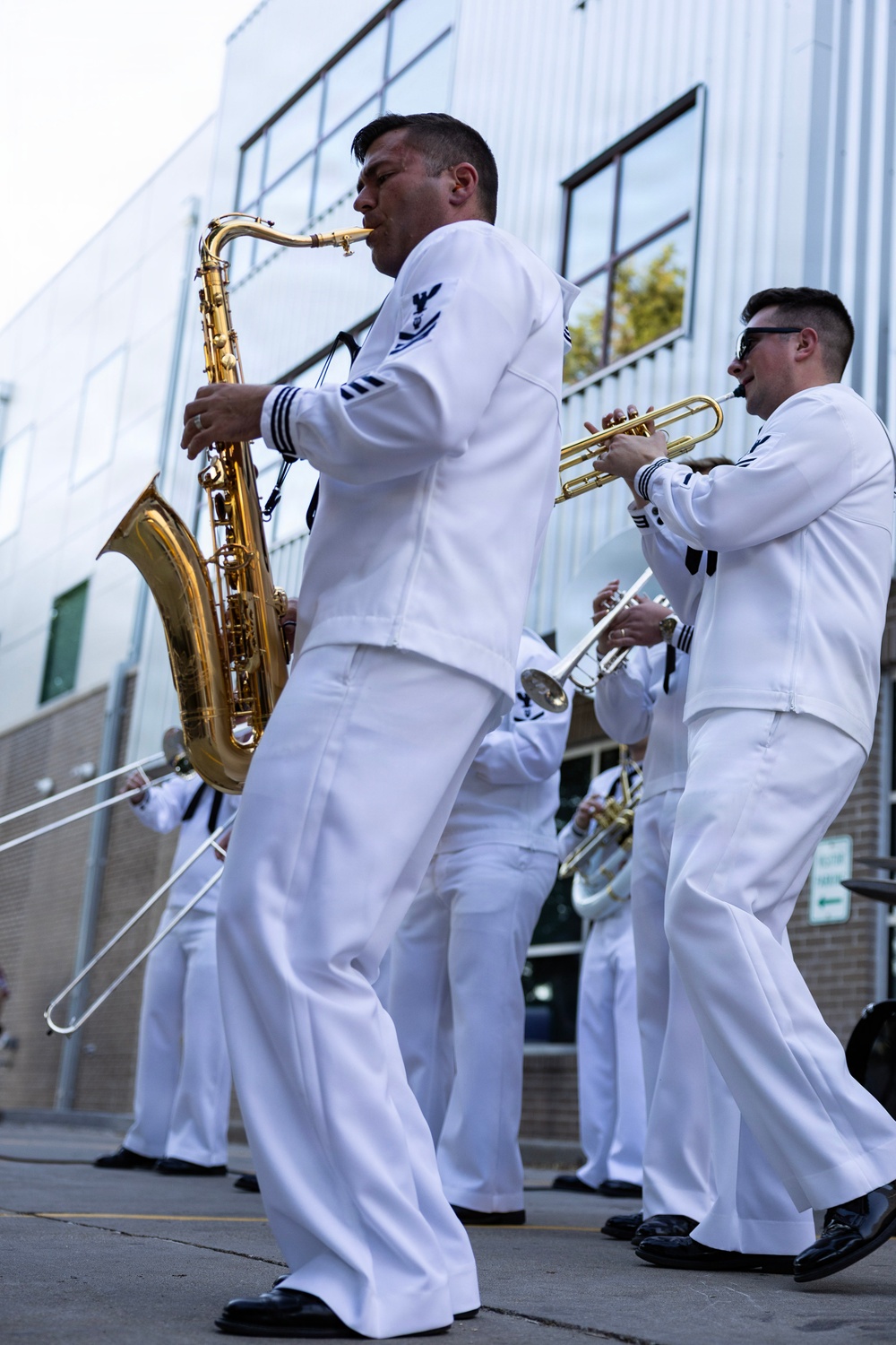 Navy Band Northwest Performs at the Stephen Center During Omaha Navy Week