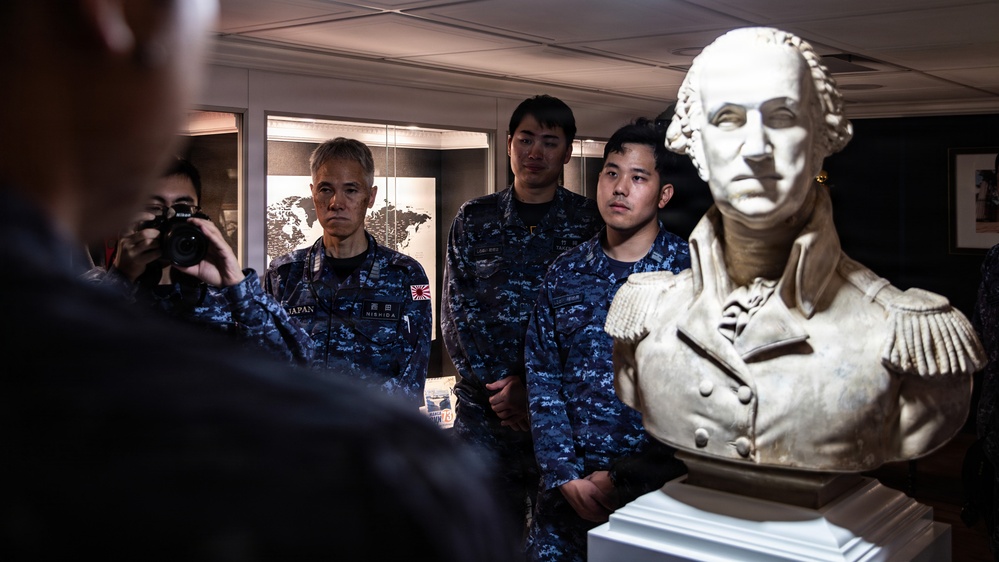 George Washington Operates Alongside JMSDF