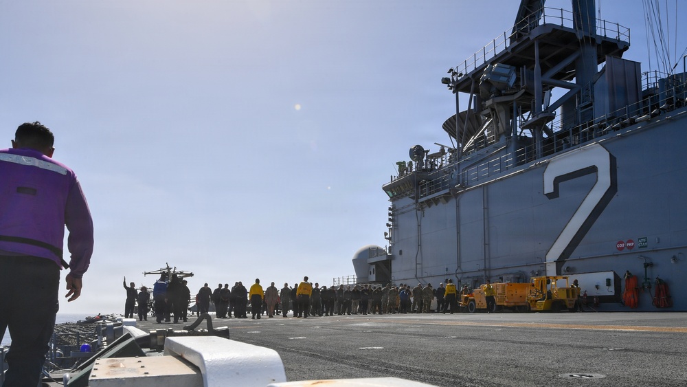 USS Essex FOD Walkdown