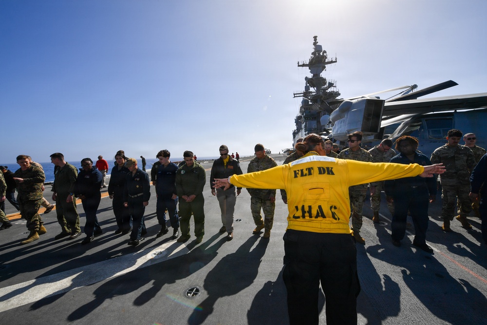 USS Essex FOD Walkdown
