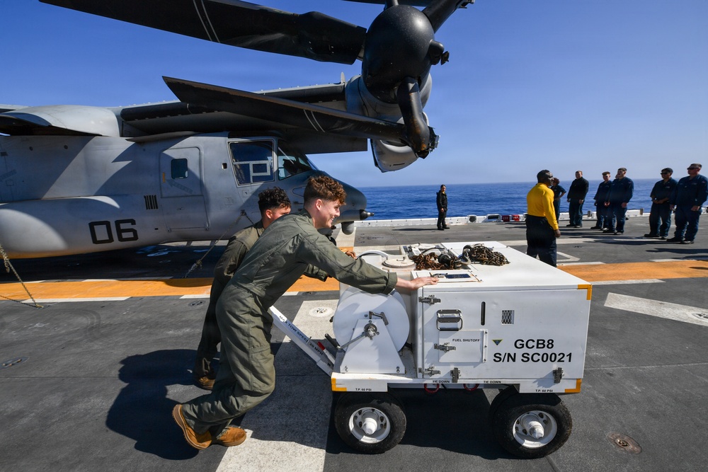 USS Essex FOD Walkdown