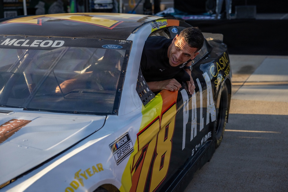 New Zealand National Football Team visits NASCAR San Diego Weekend