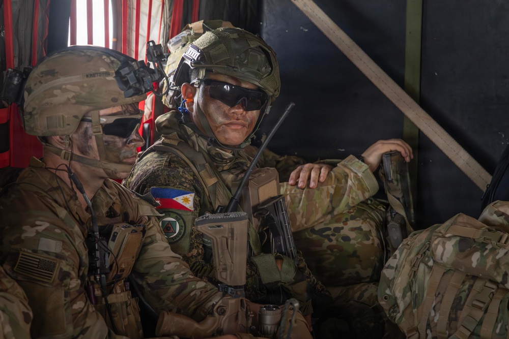 Salaknib 2026: Task Force Saber Conducts Joint Air Assault