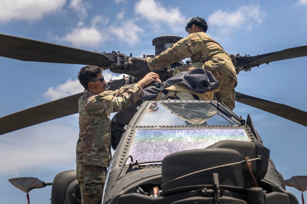 Salaknib 2026: Task Force Saber Air Traffic Controllers and Attach Helicopter Repairers