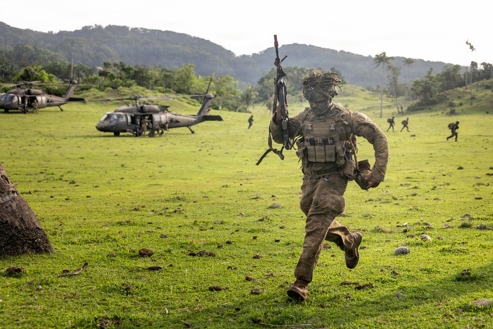 Salaknib 2026: Task Force Saber Conducts Joint Air Assault on Calayan Island