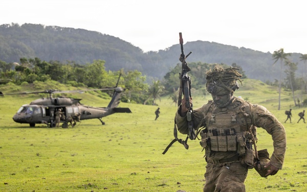 Salaknib 2026: Task Force Saber Conducts Joint Air Assault on Calayan Island