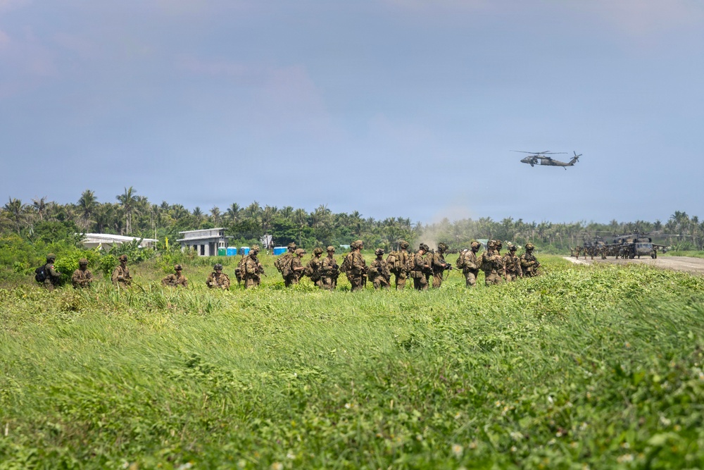Salaknib 2026: Task Force Saber Conducts Joint Air Assault on Calayan Island