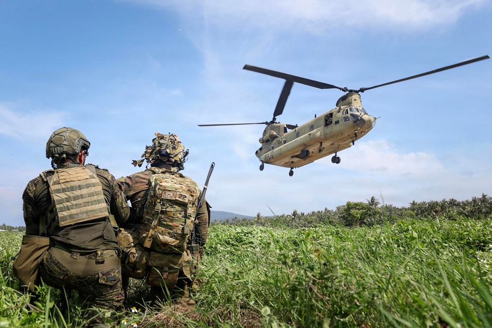 Salaknib 2026: Task Force Saber Conducts Joint Air Assault on Calayan Island