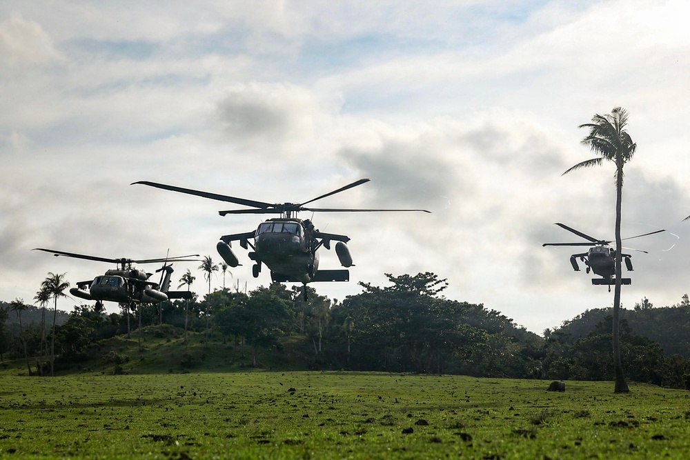 Salaknib 2026: Task Force Saber Conducts Joint Air Assault on Calayan Island