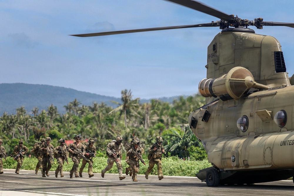 Salaknib 2026: Task Force Saber Conducts Joint Air Assault on Calayan Island