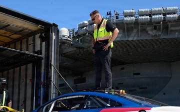 NASCAR San Diego Weekend on USS Carl Vinson