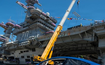 NASCAR San Diego Weekend on USS Carl Vinson