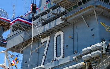 NASCAR San Diego Weekend on USS Carl Vinson
