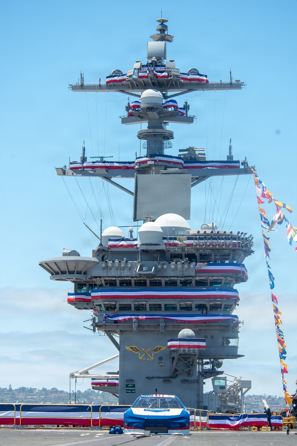 NASCAR San Diego Weekend on USS Carl Vinson