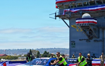 NASCAR San Diego Weekend on USS Carl Vinson