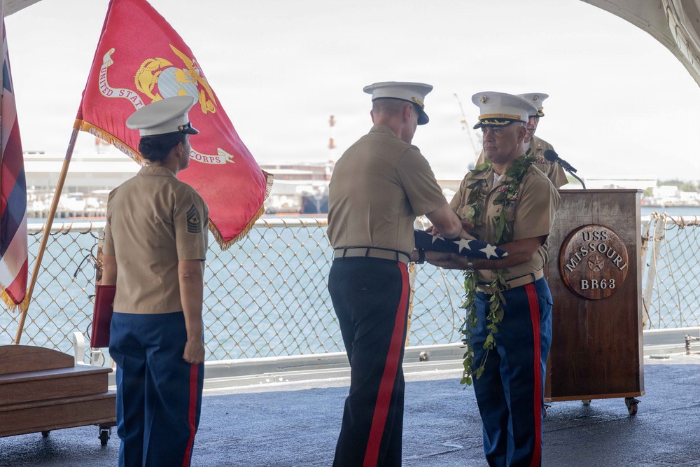 MARFORPAC Assistant Chief of Staff G-2 senior intelligence officer retirement ceremony
