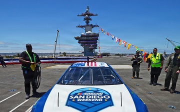 NASCAR San Diego Weekend on USS Carl Vinson