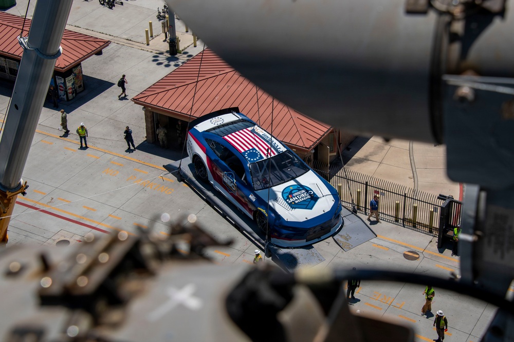 NASCAR San Diego Weekend on USS Carl Vinson