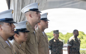 MARFORPAC Assistant Chief of Staff G-2 senior intelligence officer retirement ceremony