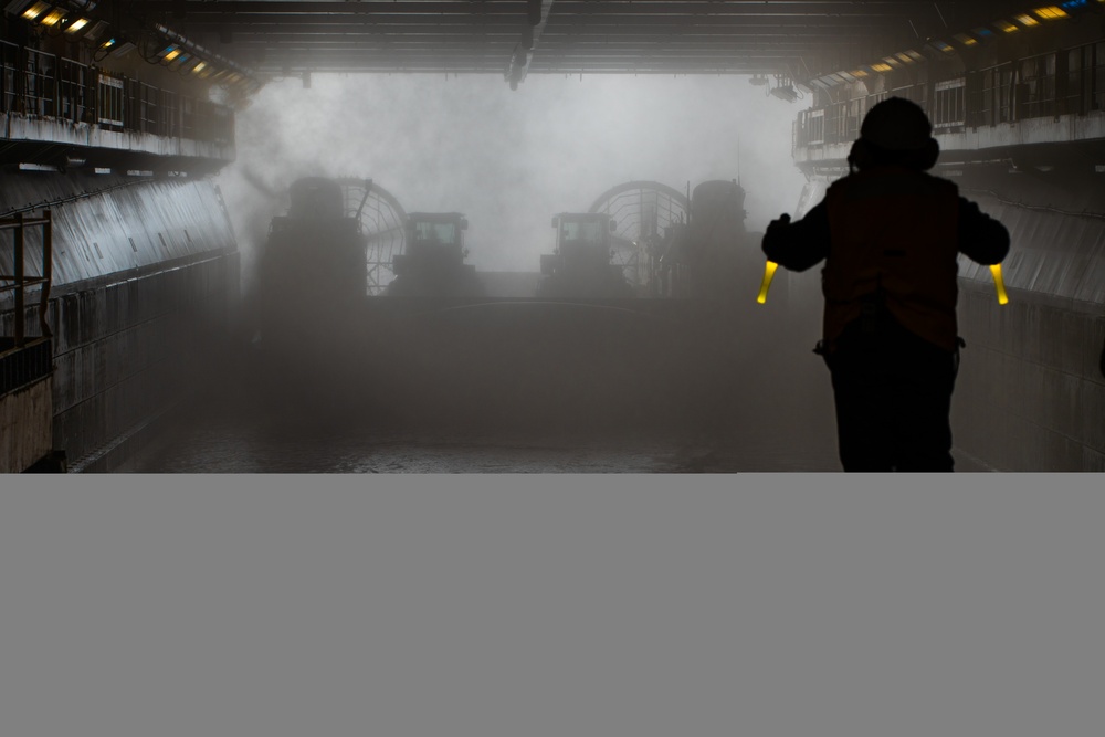USS Essex conducts instream onload