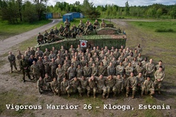 Vigorous Warrior 26 in Klooga Estonia