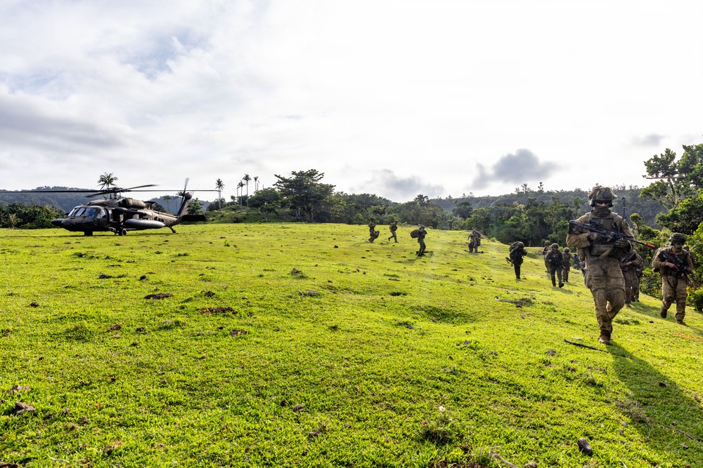 25th Infantry Division Conducts Joint Air Assault On Calayan Island