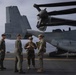 VMM-163 (REIN) and 2nd Bn., 7th Marines conduct pick up zone drills aboard USS Essex