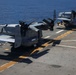 U.S. Marines and Sailors conduct flight operations on USS Essex
